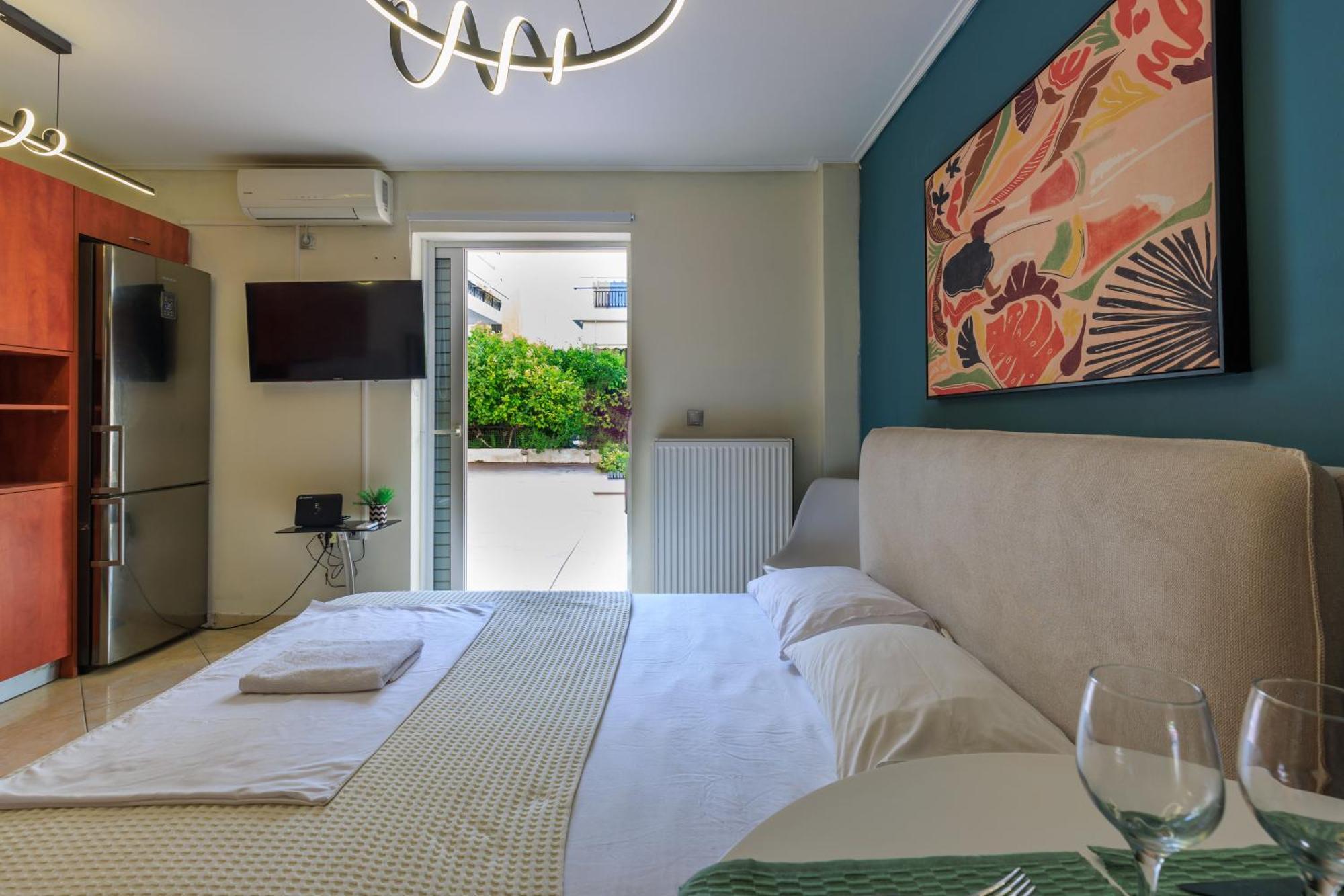 Aiolos Glyfada Super Lux Mini Apartment Atene Esterno foto
